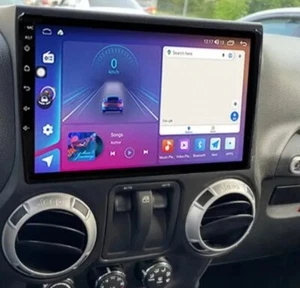 Navigatore Jeep Wrangler Jk3 CarPlay Android 14 Wi-Fi 5G QLED RDS DSP GPS Camera - Foto 1 di 5