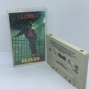 LL COOL J "BAD" BIGGER AND DEFFER Cassette Tape 1987 Rap Hip-Hop Rare Def Jam US - Picture 1 of 4