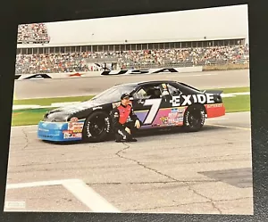 GEOFF BODINE #7 EXIDE BATTERIES 1994 DAYTONA 500 NASCAR WINSTON CUP 8X10 PHOTO - Picture 1 of 1