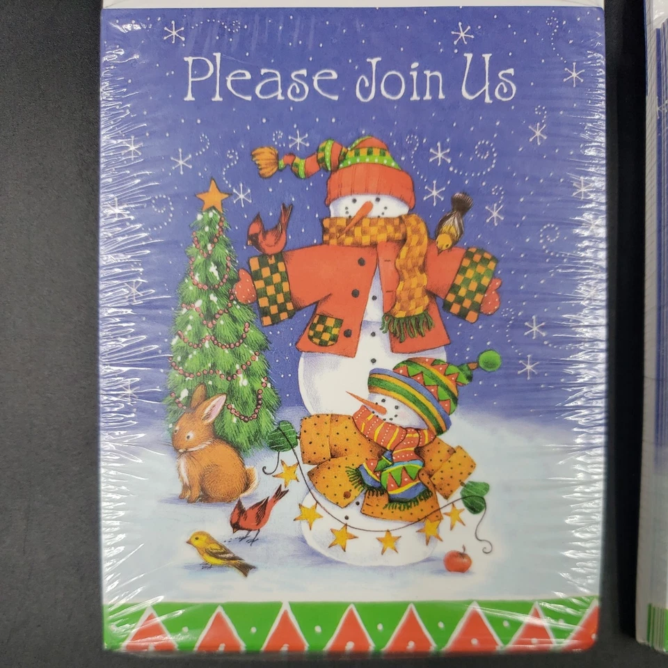 Christmas Snowman Invitation Cards 8 PK by DesignWare