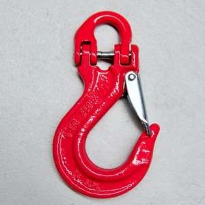 RED G80 Winch Hook + HALF Hammerlock Sling Hook 7/8mm 4WD WLL 2000kg - Picture 1 of 5