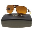 Versace Navigator Sunglasses VE 2251 VE2251 Medusa - Metal Frame NEW FALL 2023