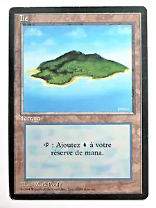 Île (V.2) Island (V.2) FBB/Foreign Black Bordered French Mtg Magic EX - Picture 1 of 1