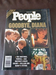 People Weekly Magazine Goodbye Diana 1997 - Picture 1 of 4
