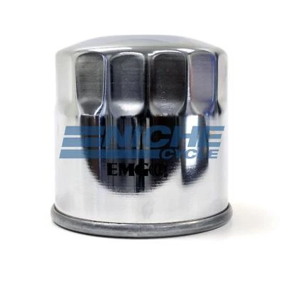 Filtro de aceite cromado giratorio para Honda VF 750 Magna 82-83 Foto 1 de 3