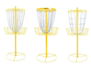Hive Disc Golf Portable Practice Basket - Choose Light, Cross, Or Double Chains - Picture 1 of 16