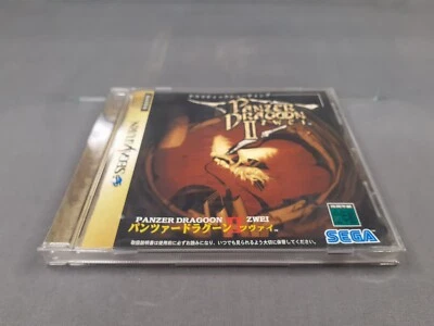 SEGA SATURN Panzer Dragoon Zwei II Japanese version boxed GS-9049🟪 - Image 1 of 3