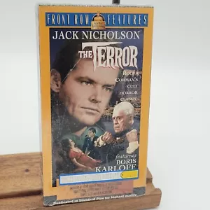 Brand New Sealed The Terror starring Jack Nicholson VHS Tape - Imagen 1 de 5