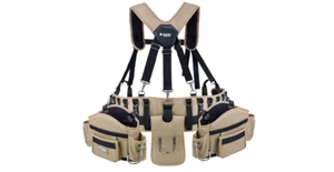 Tool Rig Belt Bag Construction Carpenter Pouch Suspension Suspender Detachable - Picture 1 of 8