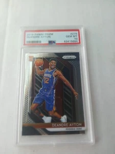 DeAndre Ayton 2018 Prizm Rookie CARD #279 PSA 10 SUNS LAKERS - Picture 1 of 2