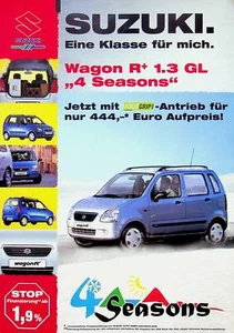 224601) Suzuki Wagon R+ 1.3 GL - 4 Seasons - Prospekt 09/2002 - Bild 1 von 1
