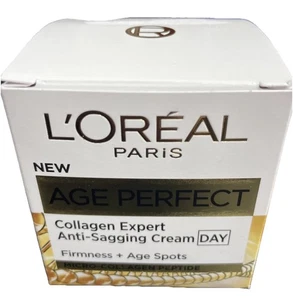 L'Oreal Age Perfect Rehydrating Day Cream - 50ml Collagen Anti Sagging Cream - Picture 1 of 1