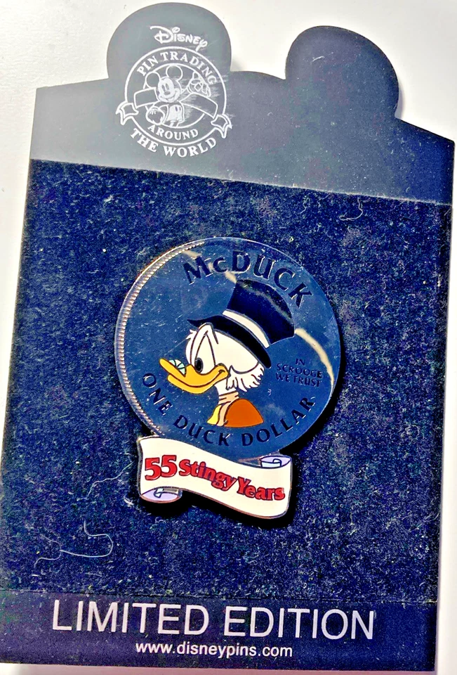 Булавки Disney Scrooge McDuck на один доллар (55 скупых лет) 16538 - Изображение 1 из 1