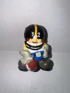 Vintage 1983 NFL HUDDLES Mascot PVC Pittsburgh Steelers Terry Bradshaw RARE - Picture 1 of 5