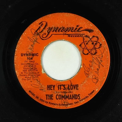 Northern Soul 45 - Commands - Hey It's Love - Dynamic - Image 1 of 2