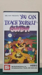 FAST SHIPPING: Mel Bay presents You Can Teach Yourself Guitar (VHS, 1994) - Picture 1 of 3