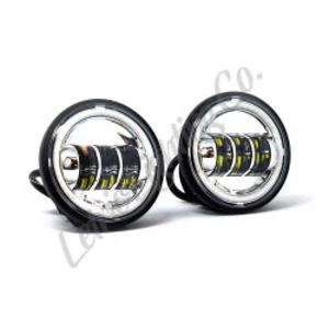 Letric Lighting 4.5in Chrome Full-Halo Indian LLC-ILPL-CH - Picture 1 of 2