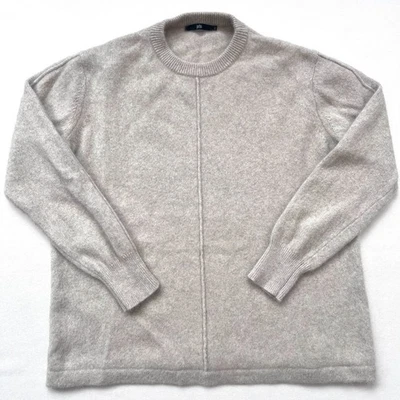 Suéter para mujer Jarbo lana cachemir mohair talla 2 (mediano) tostado avena de lujo Foto 1 de 4