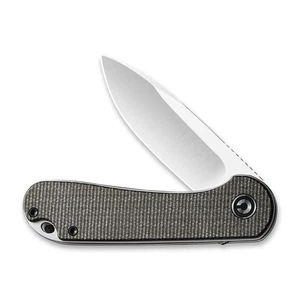 Cuchillos Civi Elementum Liner Lock C907T D2 acero verde oscuro Micarta - Imagen 1 de 5