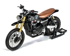 CORGI 1/12 JAMES BOND TRIUMPH SCRAMBLER 1200 XE NO TIME TO DIE 'NORWAY' CC08403 - Picture 1 of 7