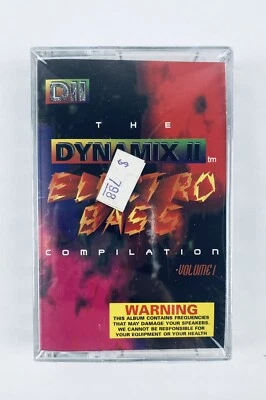 The Dynamix II Electro Bass Compilation Volume 1 Cassette Tape SEALED Rare NEW - Image 1 of 3