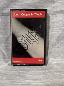 Caught in the Act by Styx (Cassette) Cr02 - Picture 1 of 2