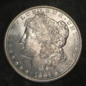 Dollaro Morgan 1887 - bello non circolato - scansioni di alta qualità #i285 - Foto 1 di 2