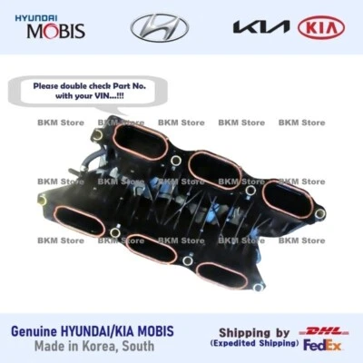 Conjunto de colector de admisión genuino 283103CDA0 para Hyundai Genesis 3,8 L 2012-2014 Foto 1 de 2