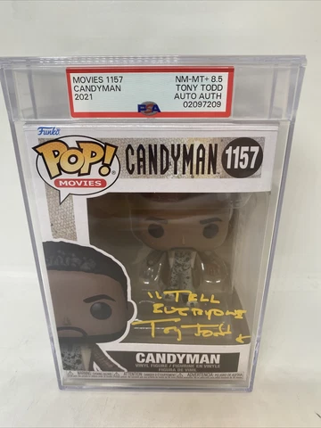 TONY TODD SIGNED CANDYMAN FUNKO POP AUTOGRAPHED PSA/DNA COA AUTO Cover