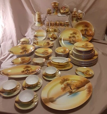 Noritake TREE IN THE MEADOW Bundle -  RED MARK  - Image 1 of 4