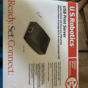 U.S. Robotics USB Print Server TCP/IP APLTLK NTBUI (USR7500) - Picture 1 of 2