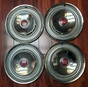 '55/'56 Buick Special 15" orginal hub caps- Set Of 4 -EUC - Picture 1 of 12