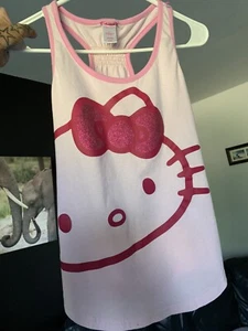Hello Kitty Tank top Ladies SMALL super cute Pink - Picture 1 of 5