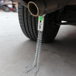 Car Static Eliminator Car Ground Strap Ground Anti-Static Z4A1 Silver O6T2 B4D6 - Picture 1 of 10