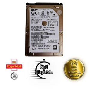 HGST Hitachi Travelstar 1TB 2.5'' SATA Hard Drive HTS541010A9E680 P/N 0J34283 - Afbeelding 1 van 10