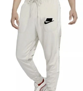 Nike NSW Sport Pack Track Pants Light Bone Summit White CD4633-072 Men’s Size XL - Picture 1 of 5