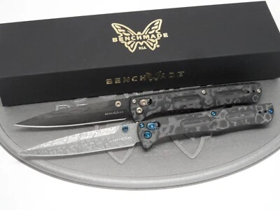 Benchmade Fact Gold Class 417BK-231 & 417-232 Matched Set Folding Knife #122 - Image 1 of 4