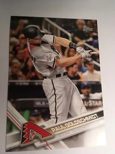 2017 Topps Update Jumbo 5x7 Paul Goldschmidt DBacks All Star US277 #'d 02/49 - Picture 1 of 1