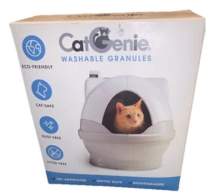 Caja de arena autolavable para reponer gránulos lavables inodoro para gatos 3,5 lb CatGenie - Imagen 1 de 6