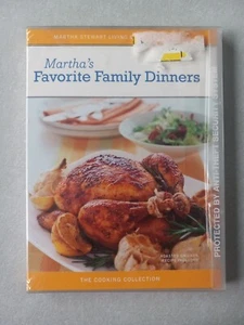 Martha's Favorite Family Dinners (DVD) The Cooking Collection Brand New & Sealed - Picture 1 of 2