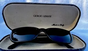 VINTAGE GIORGIO ARMANI 063 140 RARE SUNGLASSES W/ ORIGINAL CASE MADE IN ITALY - Picture 1 of 5