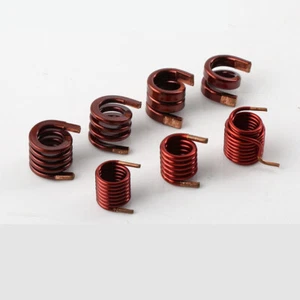 10 pz C45 bobina induttanza cava molla induttore bassa frequenza 4-63 A bobina induttore saldata - Foto 1 di 12