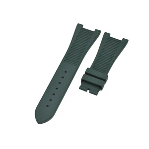 Correa de reloj de goma verde 24x12,5 mm para Patek Philippe Nautilus - Imagen 1 de 6