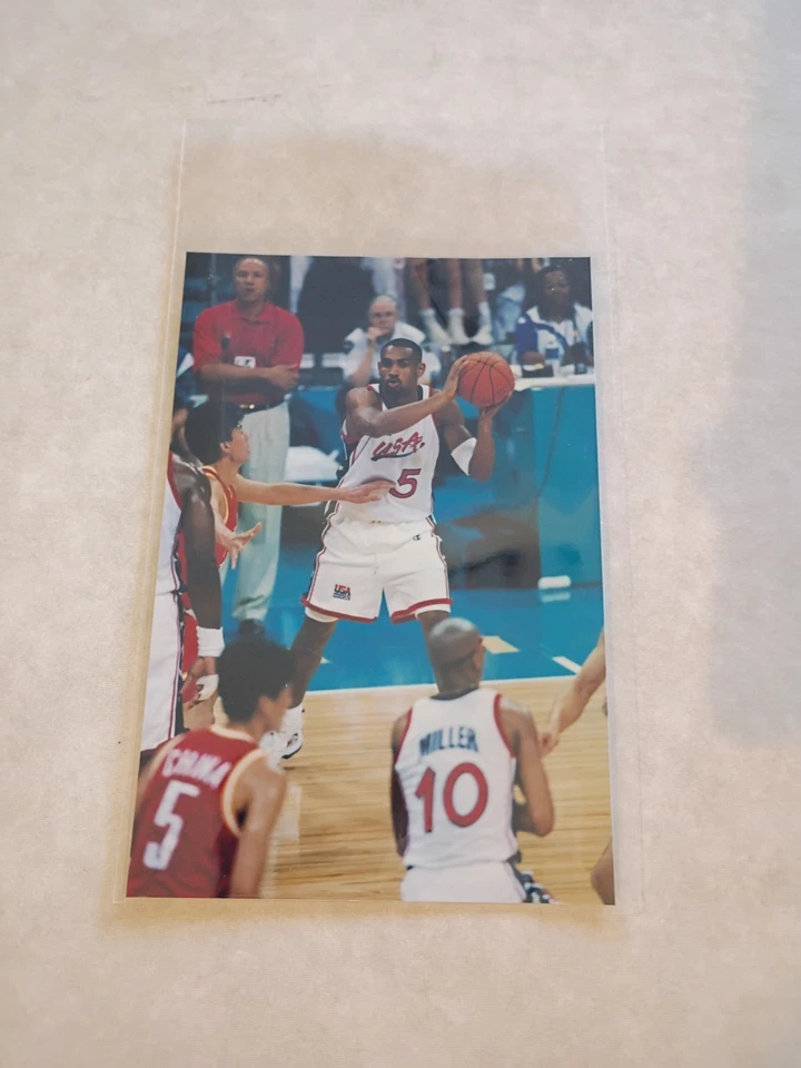 Lote De 10 '96 Juegos Olímpicos Dream Team II Con Negativos Tipo 1 Fotos 4x6 Hw4099A Foto 1 de 4