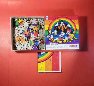 Disney Pride Collection Ceaco Jigsaw Puzzle Mickey and Friends 200 Piece - Used - Picture 1 of 13