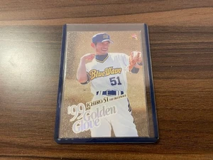 Tarjeta de béisbol BBM 2000 Ichiro '99 Golden Globe BBM usada excelente estado - Imagen 1 de 2