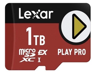 Lexar 1TB Play PRO karta microSD Express, UHS-I, C10, do 900/600 MB LMSXPS0001T - Zdjęcie 1 z 1