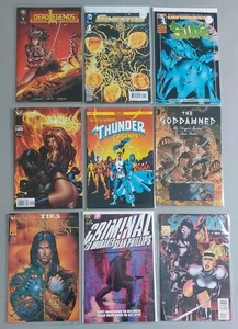 9 xIndependent Comic Bundle Joblot - Independent BOOM, IMAGE,DARK 3 HORSE,CHAOS  - Picture 1 of 11