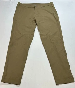 Pantalones Lululemon Commission Warpstream para hombre talla 40/30 marrón tostado caqui - ver fotos - Imagen 1 de 6