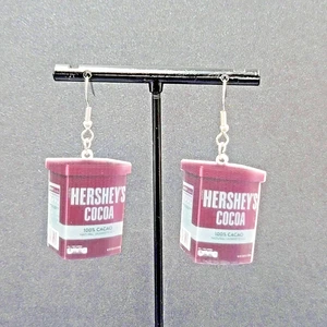 Ohrringe Hersheys Kakao Acryl Hänger 1,25" - Bild 1 von 10